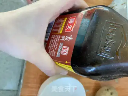 Make Garlic fried eggs step 11