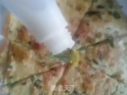 Make Onion omelet step 11