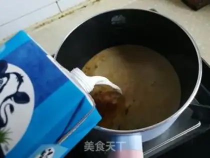 Make Red Bean Milk step 3