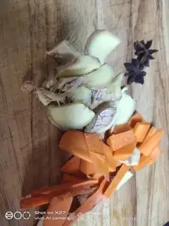Make Carrot and lamb step 0