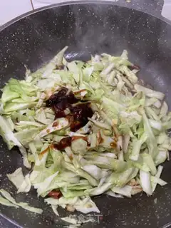Make A caterer fan step 4