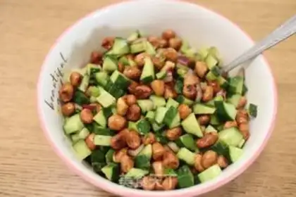 Make Old vinegar peanuts step 7