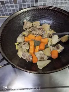 Make Potato chicken step 2