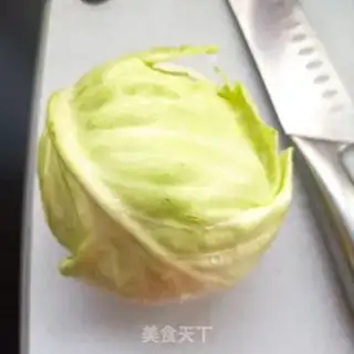 Make Round cabbage with donkey step 0