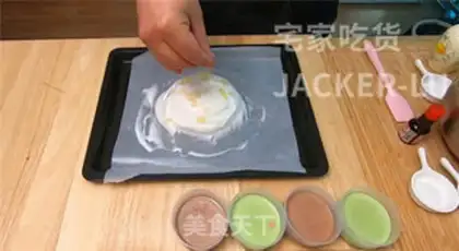 Make Cloud cake step 5