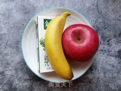 Make Apple banana shake step 0