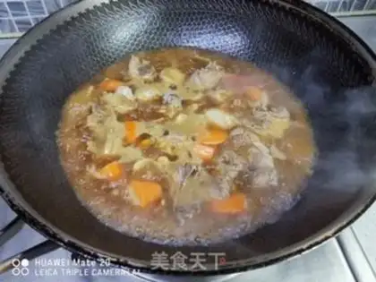 Make Potato chicken step 3