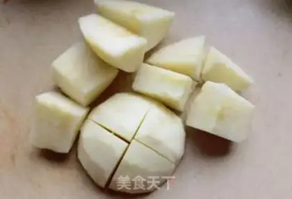 Make Apple banana shake step 1