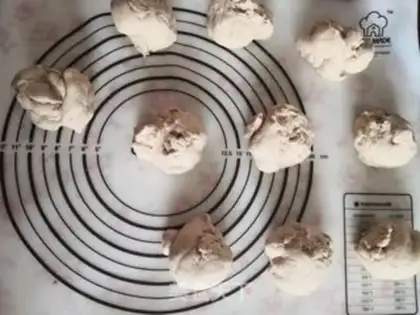 Make The whole wheat bun step 2