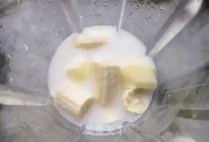 Make Apple banana shake step 4