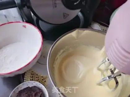 Make Bean-salve waffles step 1