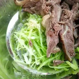 Make Round cabbage with donkey step 8