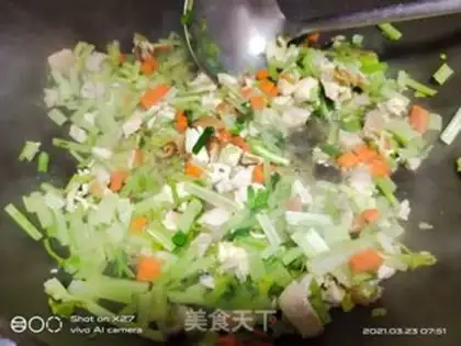 Make Chicken celery step 1