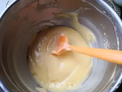 Make Bean-salve waffles step 3
