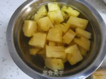 Make Old pineapple meat step 5