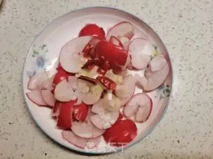 Make A cherries carrot step 2