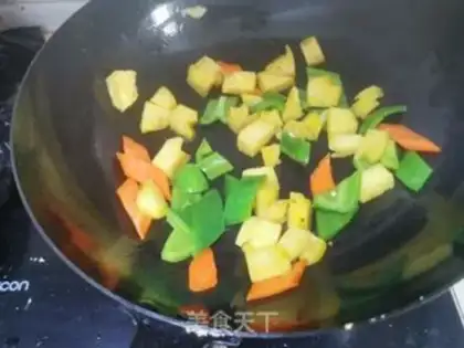 Make Old pineapple meat step 10