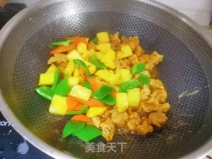 Make Old pineapple meat step 12