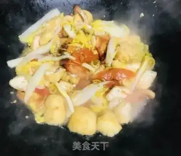 Make Doll-buttered bean bubbles step 6