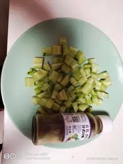 Make Low fat salad step 1