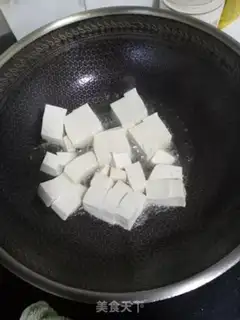 Make Sour tofu step 1
