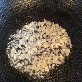 Make Garlic barley step 1