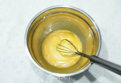 Make Potato powdered snow step 1
