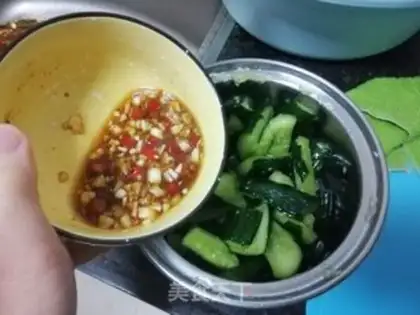 Make Cold cucumber step 3