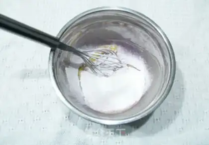 Make Potato powdered snow step 2