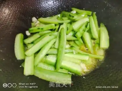 Make Fried cucumber step 4
