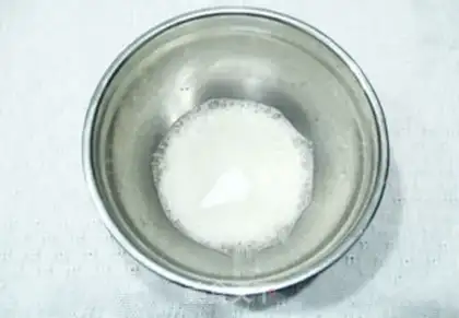 Make Potato powdered snow step 4