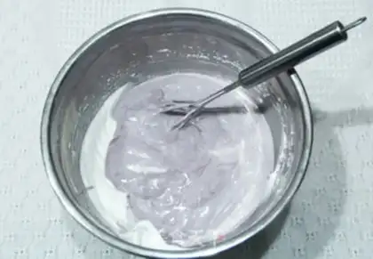 Make Potato powdered snow step 7