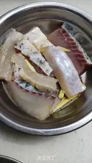 Make Pepper chopping, steaming fish step 0