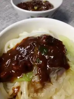 Make Onion fried bean sauce step 5