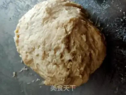 Make Bean roll bread step 2