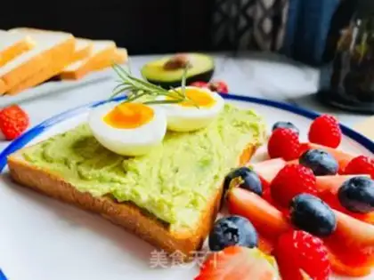 Make Classic breakfast. Open toast step 9