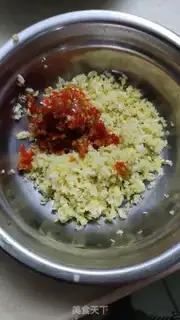 Make Pepper chopping, steaming fish step 2