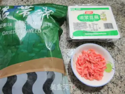 Make Shrimp dress with tofu soup step 0