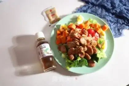 Make Sausage Saints of Gosse Blues salad step 9