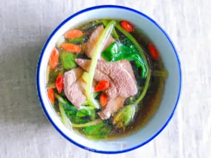 Make Pork liver soup step 3