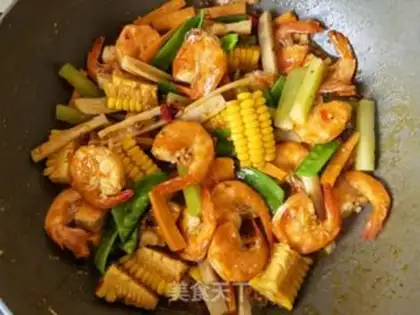 Make Spicy boiled shrimp step 18