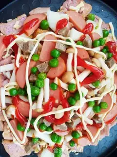 Make Homemade simple pizza step 12