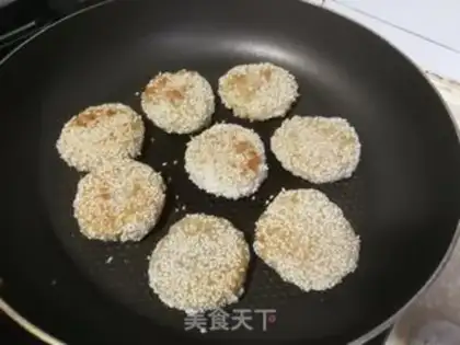 Make Apple rice cake step 7