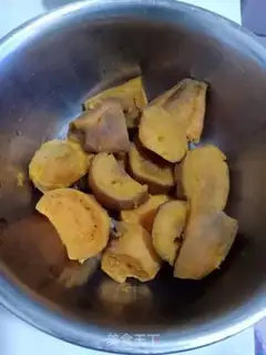 Make The sweet potato rice step 0