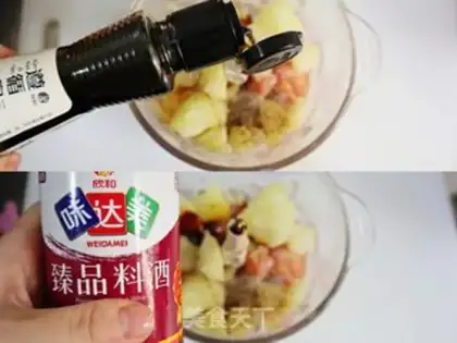 Make Homemade black pepper chicken step 2