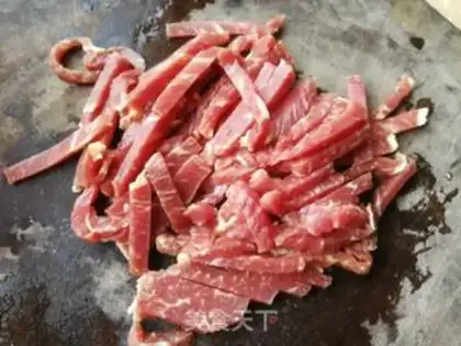 Make Sweet bean horns step 0