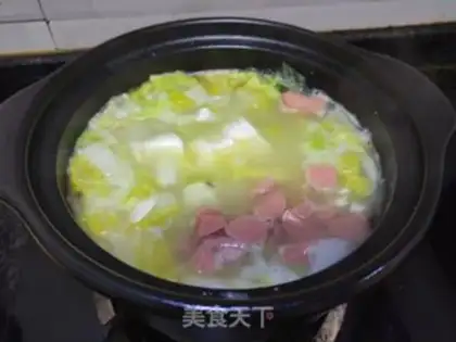 Make Dolls, tofu soup step 8