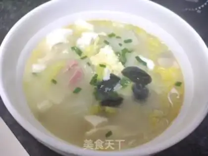Make Dolls, tofu soup step 11