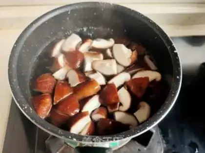 Make Onion mushroom fried meat step 3