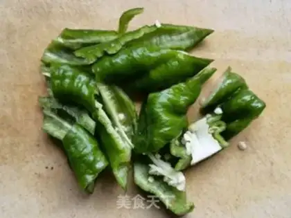 Make Carrot peppers, fried mushrooms step 2